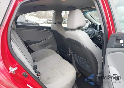 2017 Hyundai Accent Value Edition из США, поврежденный, VIN KMHCT4AE8HU277632